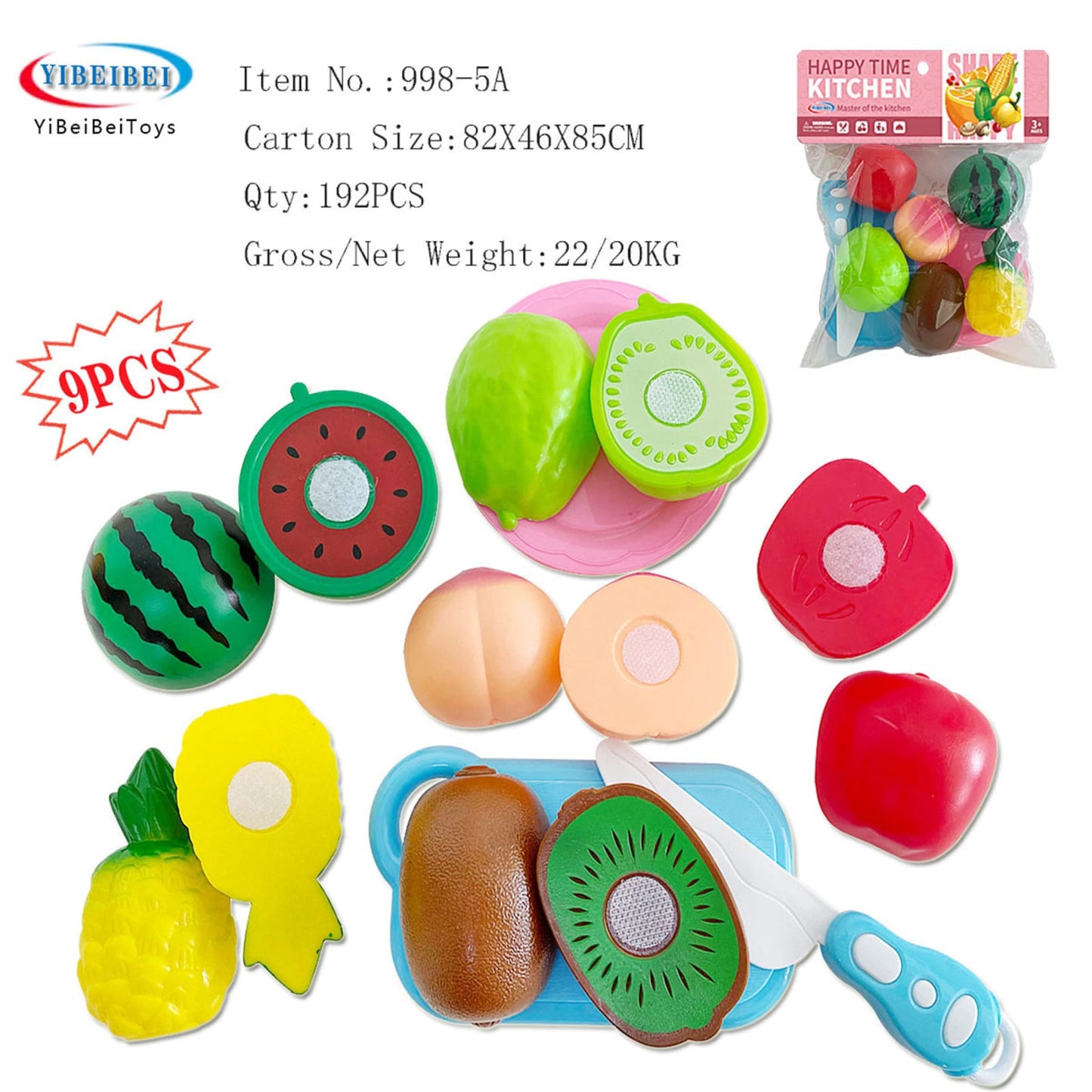 9985A 趣味水果切切樂