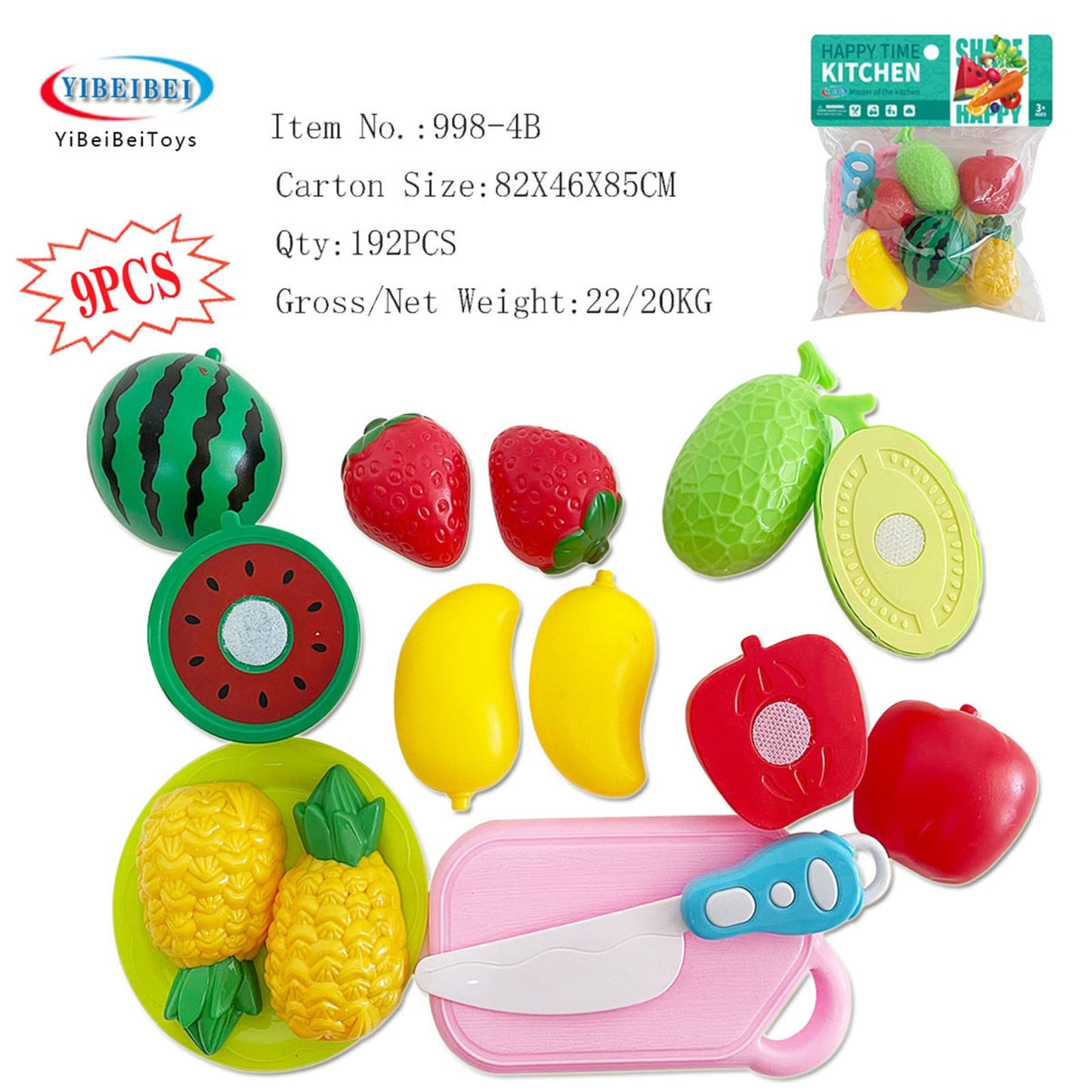 9984B 趣味水果切切樂