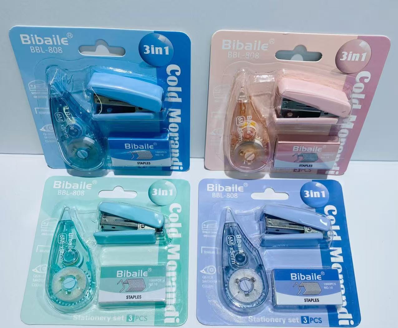 釘書機+改錯帶套裝 (24個起訂)