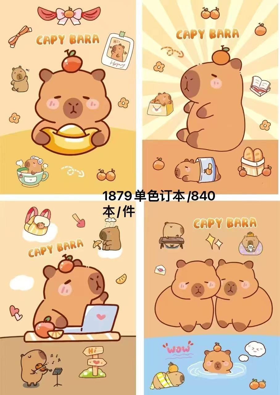 卡皮巴拉釘簿 (原包出)