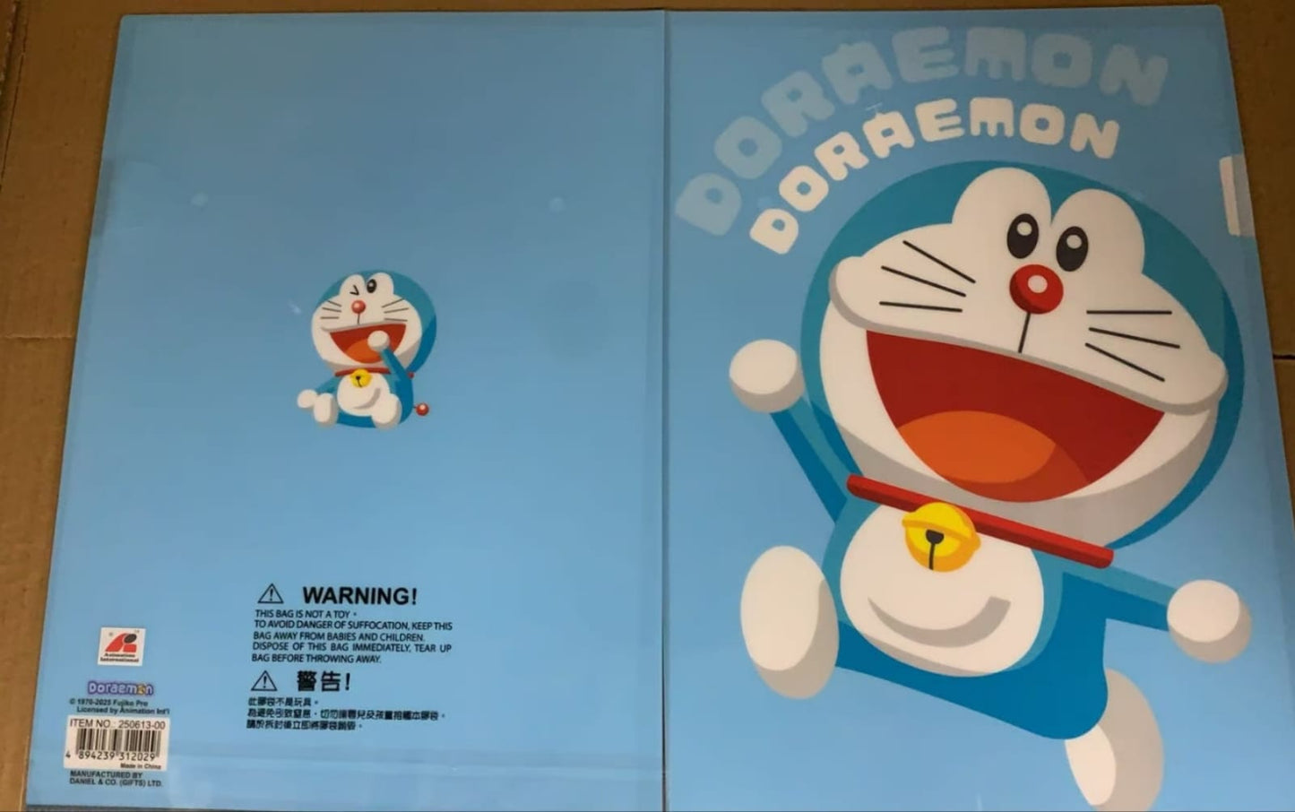 312029 Doraemon A4 File (10個起訂)