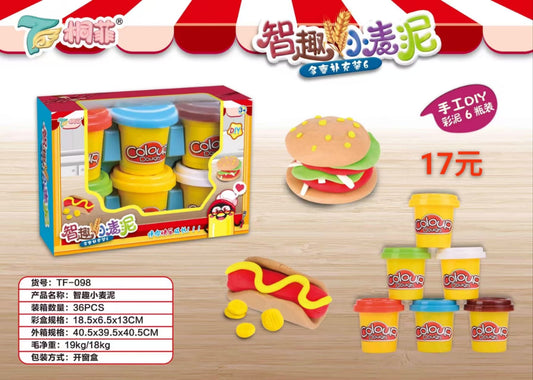6色小麥泥膠
