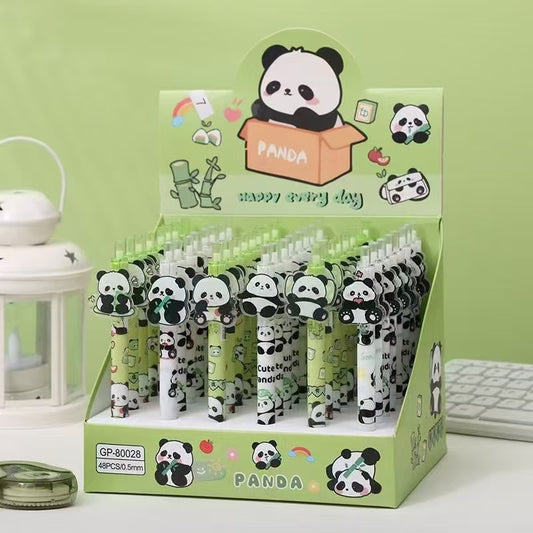 熊貓黑色中性筆 (原盒出)