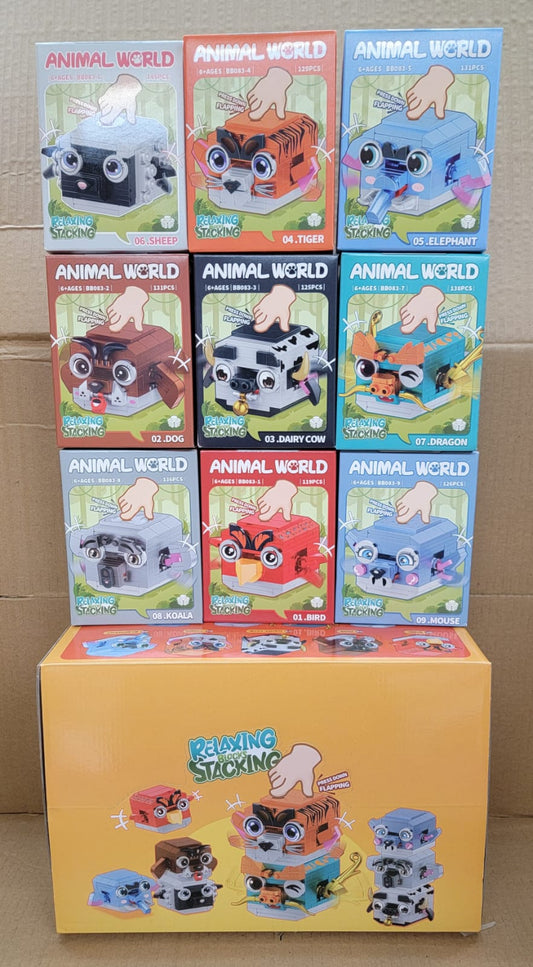 動物款積木 (原套出)